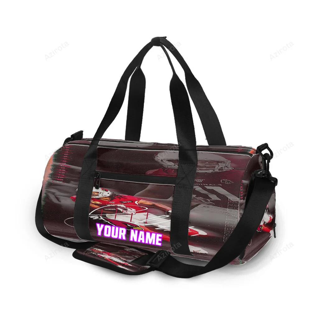 Arizona cardinals deandre hopkins2 personalized name travel bag gym bag 398 Travel Bag