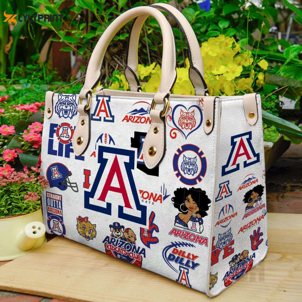 Arizona wildcats 1 leather handbag 3262 Women Leather Hand Bag