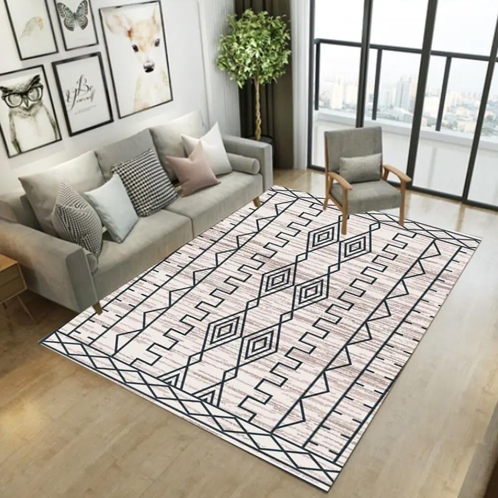 Art simple spe rug area rug floor decor living room area rug home decor Rectangle Rug