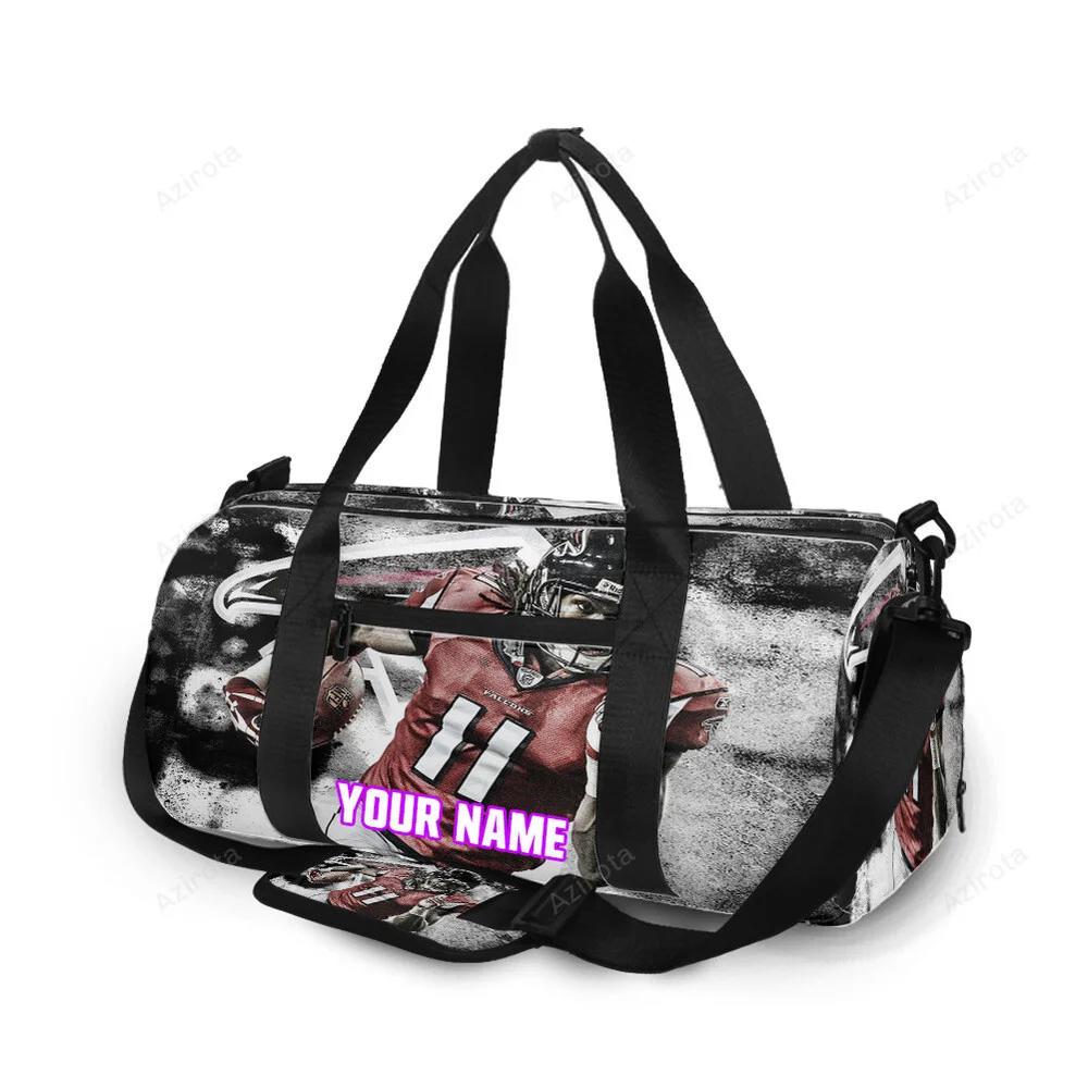 Atlanta falcons player 11 personalized name travel bag gym bag 2089 Travel Bag