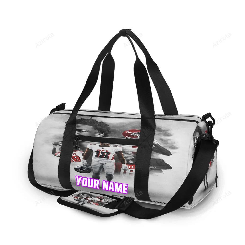 Atlanta falcons ridley 18 v2 personalized name travel bag gym bag 1521 Travel Bag
