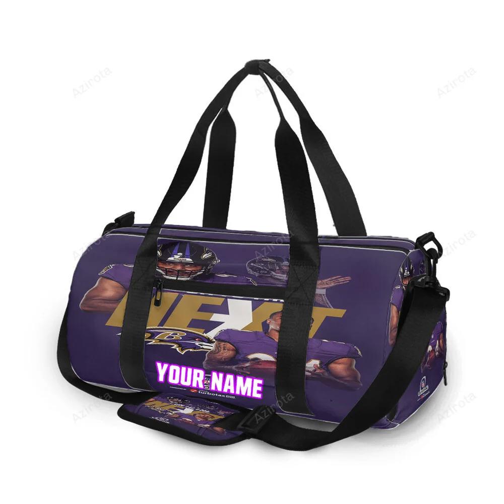 Baltimore ravens on to the next personalized name travel bag gym bag 1974 Travel Bag