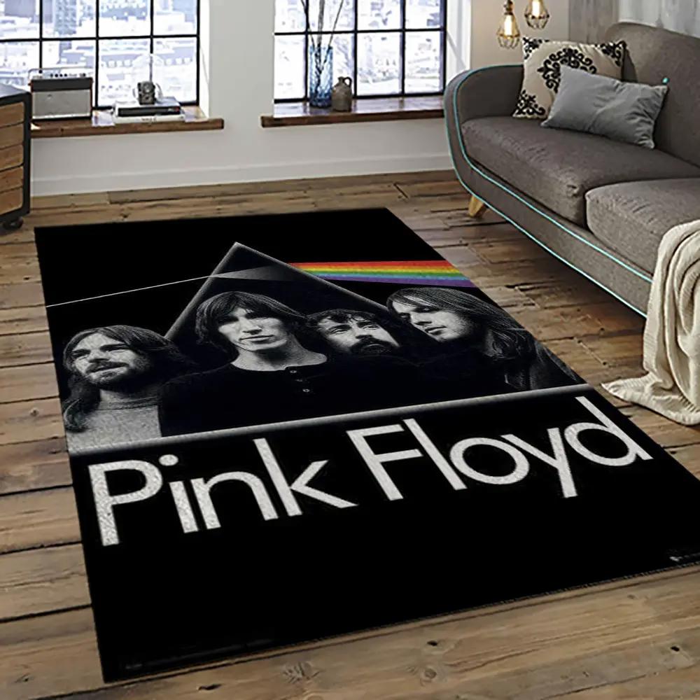 Band pink floyd music carpet rectangle area rug for living room bedroom decor pfo33 Rectangle Rug