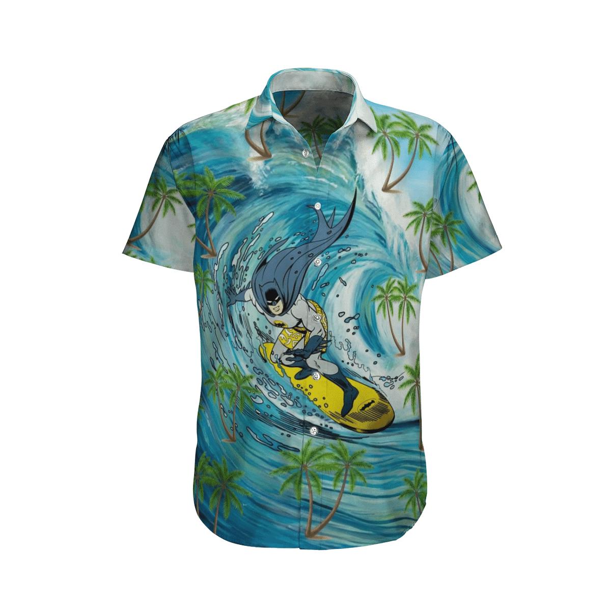 Batman beach surfing hawaiian shirt summer shirt Hawaii Shirt Shorts & Flip Flops