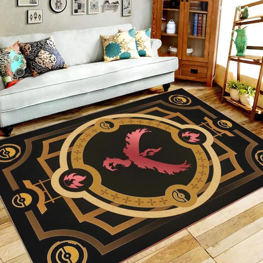 Beagle dog bone pattern print area rug living room rug home decor Rectangle Rug