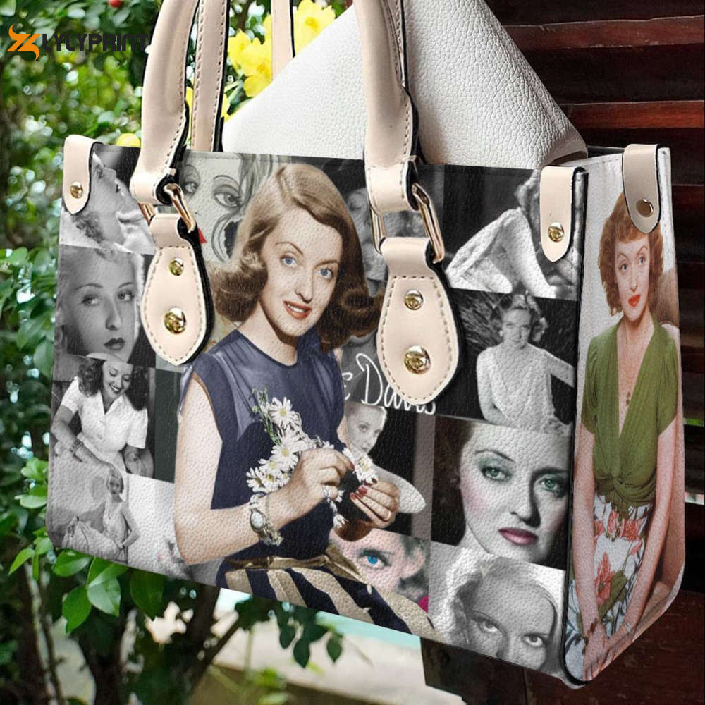 Bette davis leather handbag 2 3419 Women Leather Hand Bag
