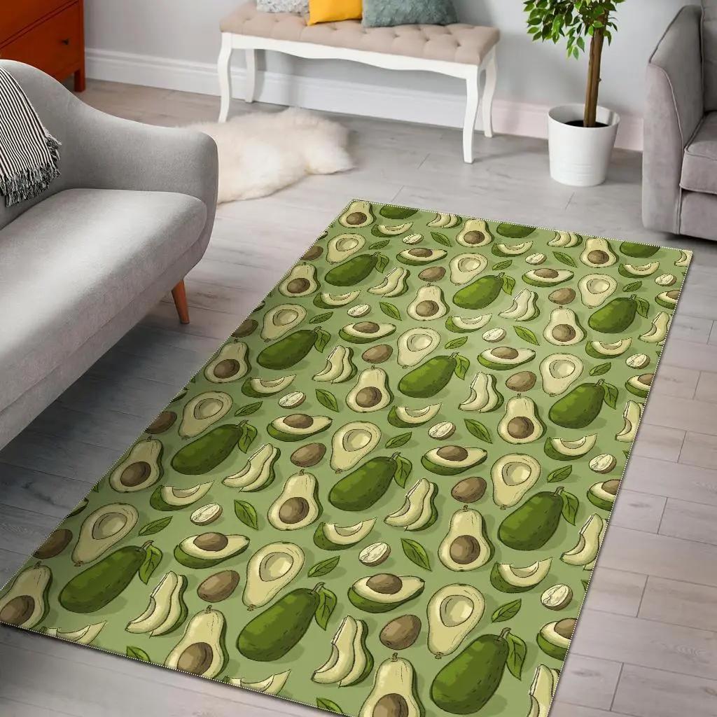 Biscuit cookie print pattern area rug living room rug home decor Rectangle Rug