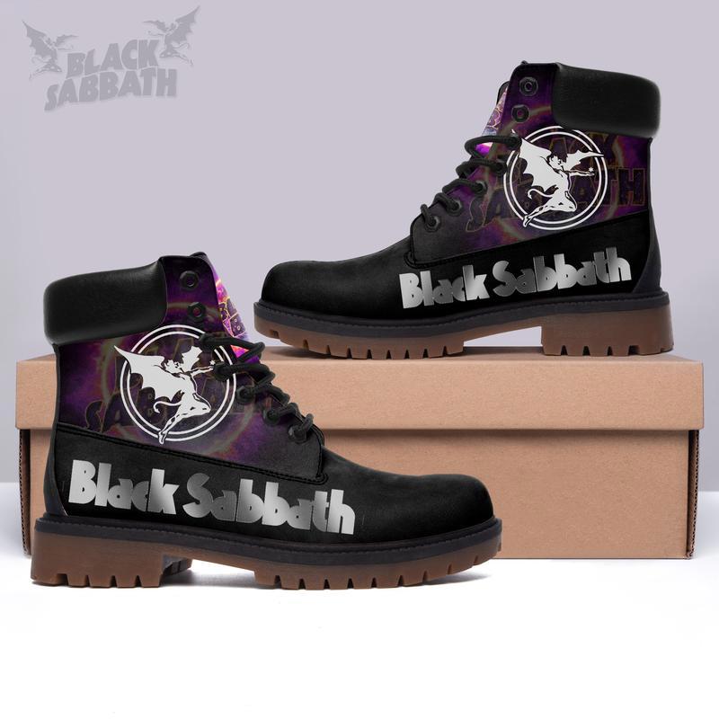 Black sabbath band form timboots hot 2023 best gift for fans Timboots Shoes