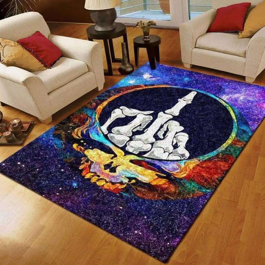 Bone pattern 3d carpet living room rug home decor carpet  ofd 19101935 Rectangle Rug