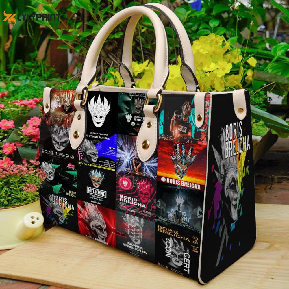 Boris brejcha leather handbag gift for women 4684 Women Leather Hand Bag