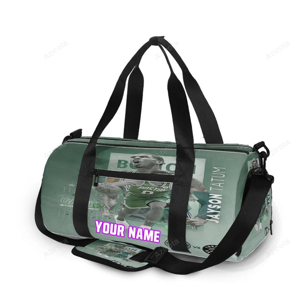 Boston celtics jayson tatum came day personalized name travel bag gym bag 691 Travel Bag