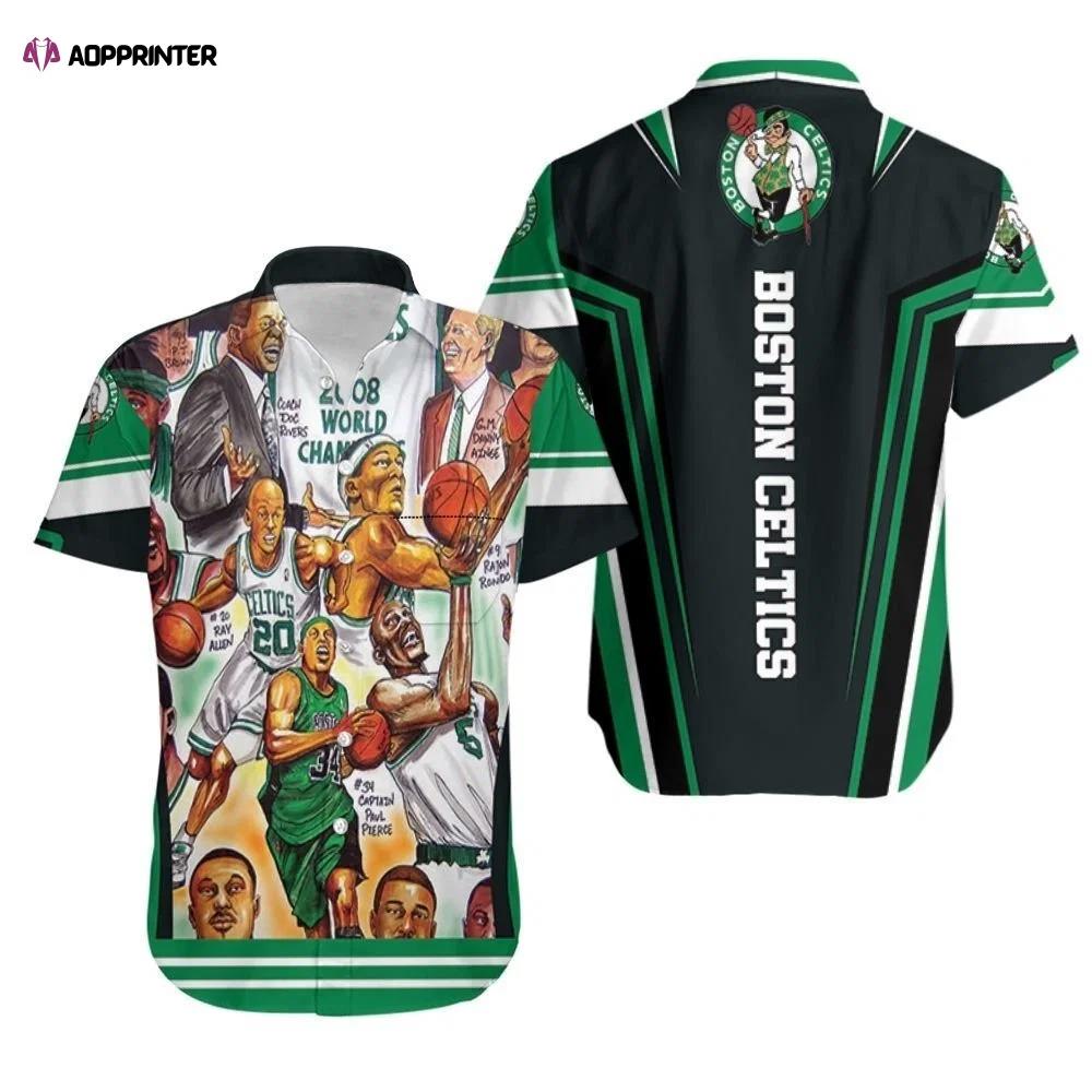 Boston celtics players team hawaiian shirt Hawaii Shirt