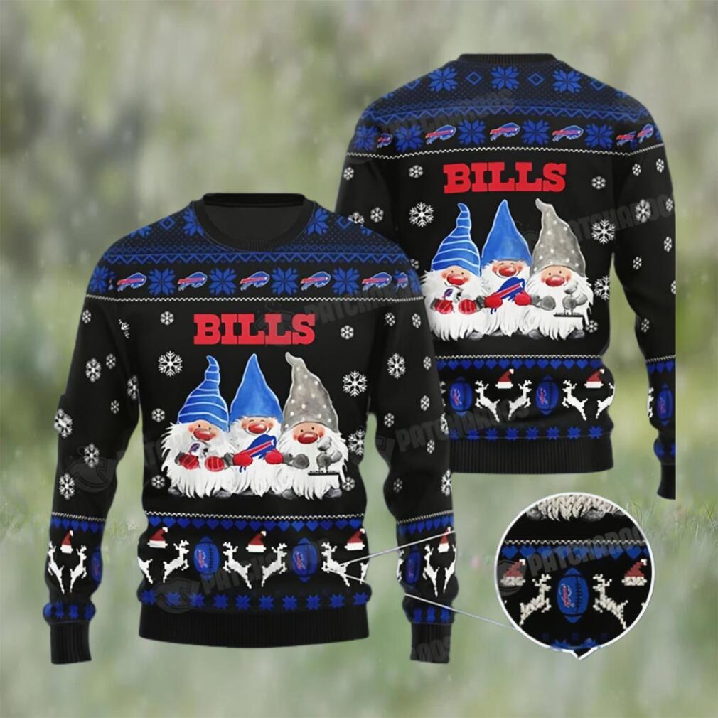 Buffalo bills gnomes ugly christmas sweater nfl football lovers gift Christmas Ugly Sweater