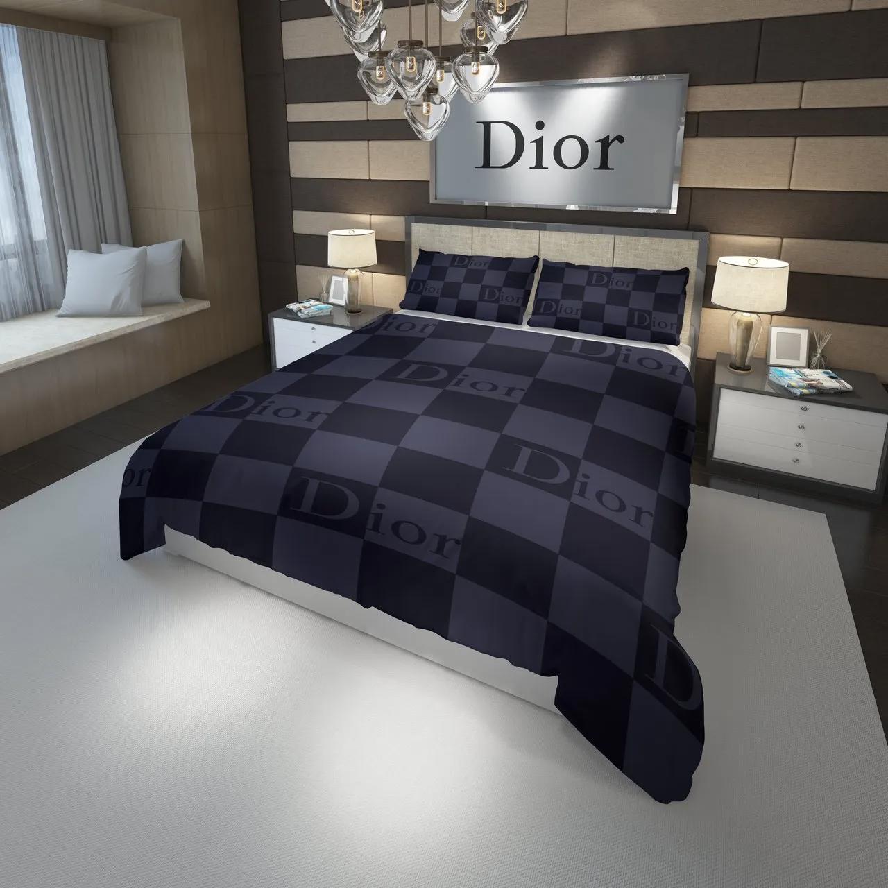 Christian dior caro logo type 144 Bedding Sets bed linen duvet bedspread premium fashion brand sheets luxury ideas hyperbeast Bedroom blankets covers home decor bedclothes