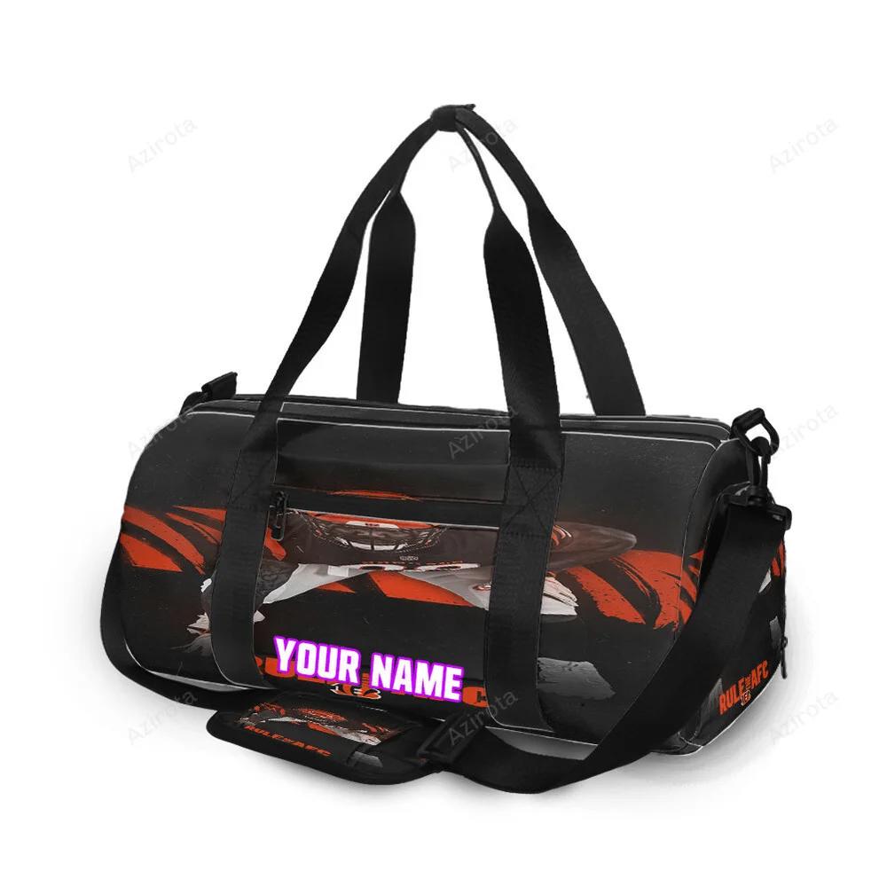 Cincinnati bengals player rule personalized name travel bag gym bag 1266 Travel Bag