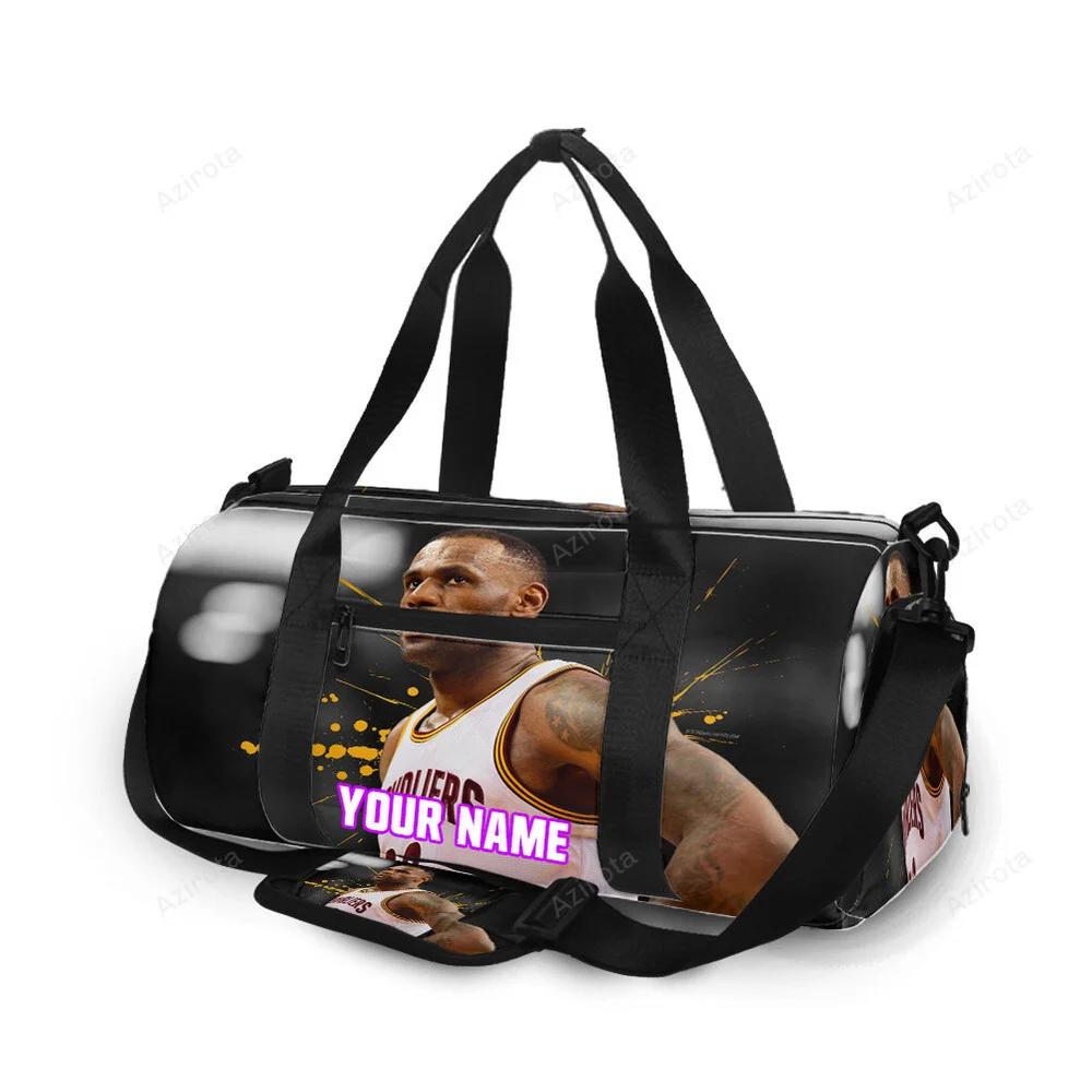 Cleveland cavaliers lebron james v5 23 personalized name travel bag gym bag 190 Travel Bag