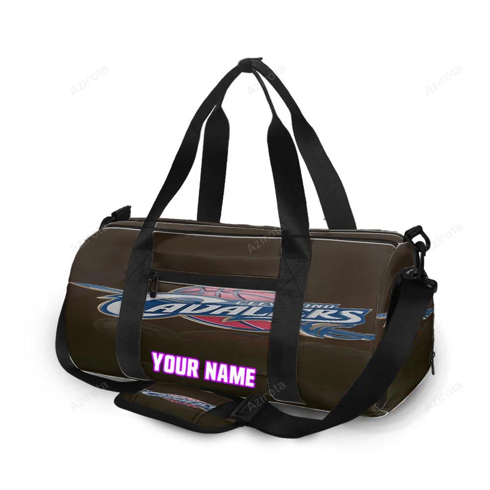 Cleveland cavaliers logo3 personalized name travel bag gym bag 834 Travel Bag
