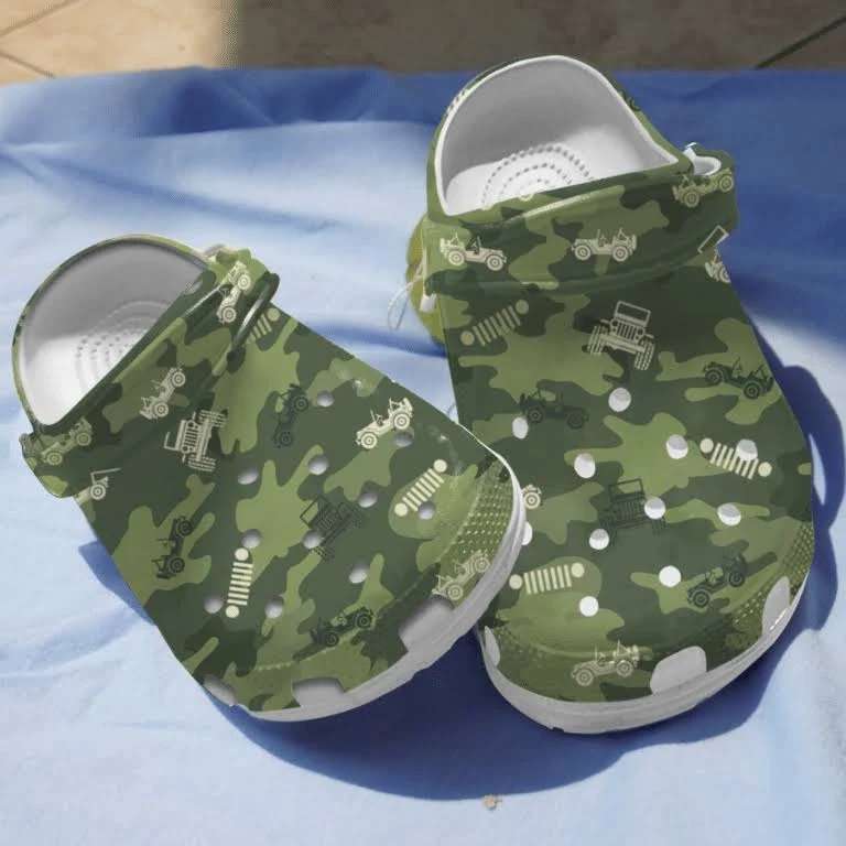 Crocs outfit - camo jeep crocs camouflage crocband clog shoes for jeep lover - 356 Crocs Outfit