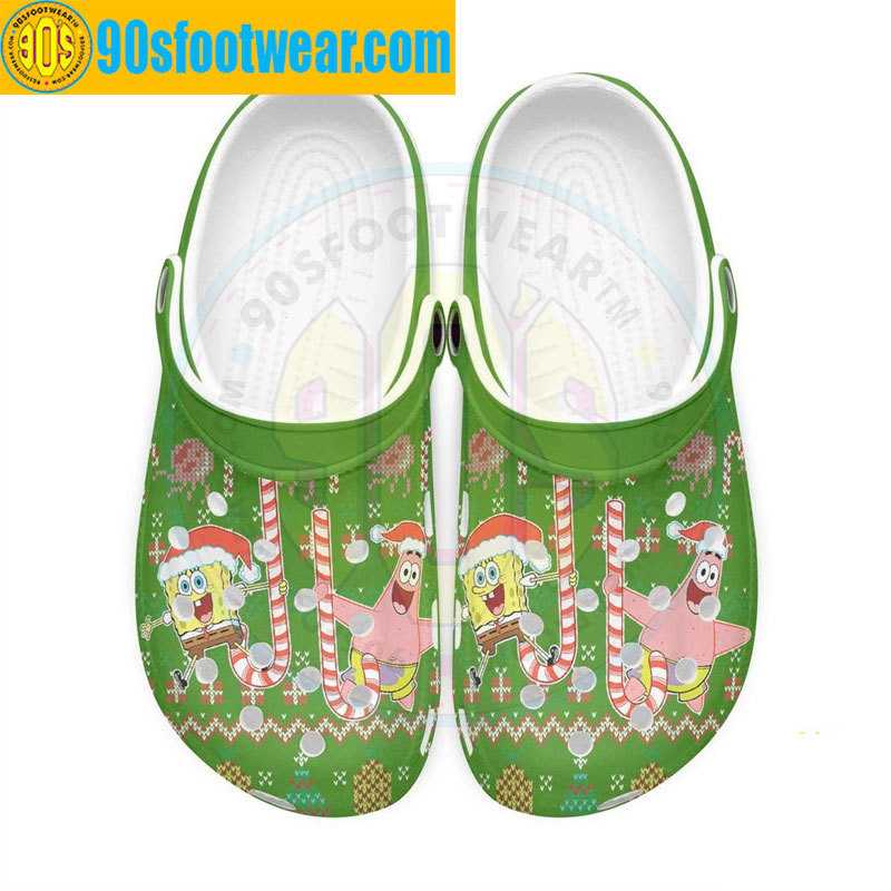 Crocs outfit - christmas holiday spongebob and patrick crocs – spongebob squarepants clogs - 377 Crocs Outfit