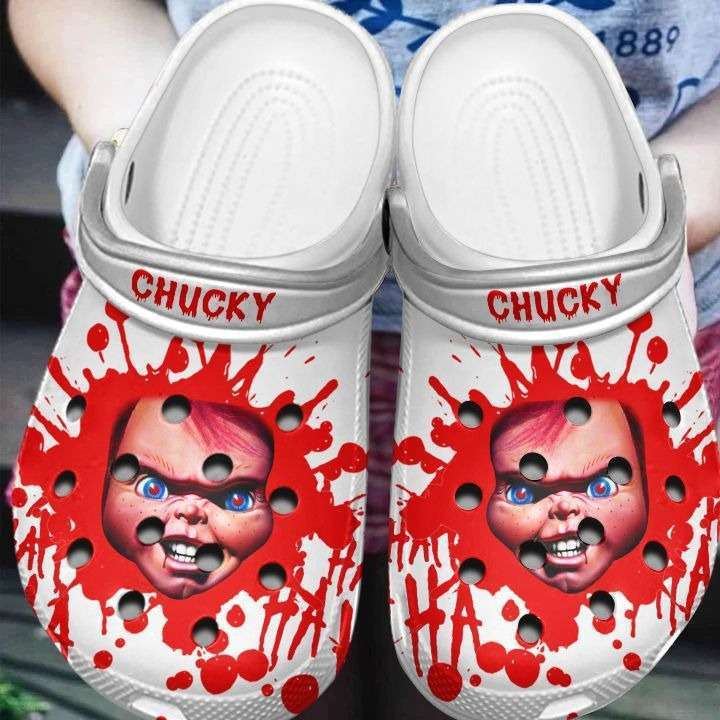 Crocs outfit - chucky bloody horror halloween crocs crocband clogs shoes - 386 Crocs Outfit