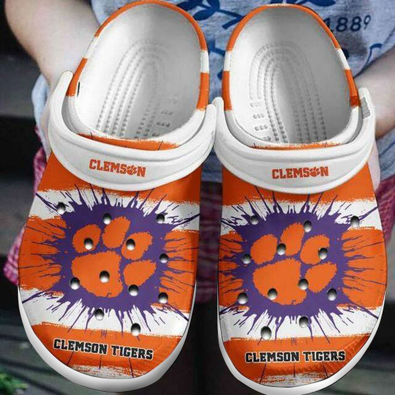 Crocs outfit - clemson tigers crocs crocband clogs - 394 Crocs Outfit