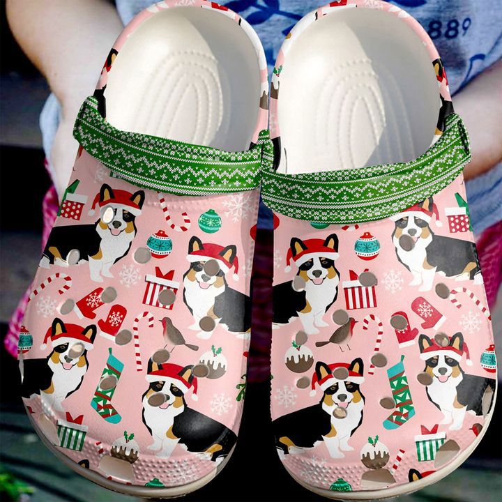 Crocs outfit - corgi merry corgimas christmas pattern crocs crocband clog shoes for men women - 412 Crocs Outfit