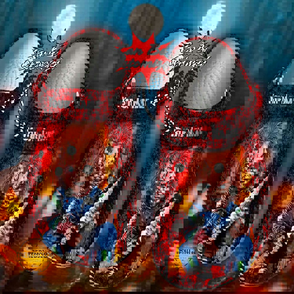 Crocs outfit - halloween crocs personalized horror movies chucky wanna play clogs crocband shoes - 934 Crocs Outfit