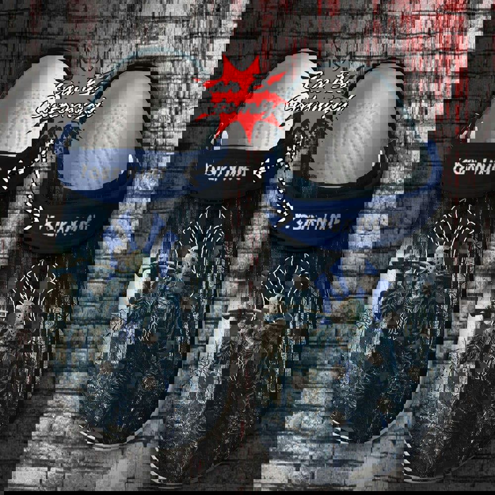 Crocs outfit - halloween crocs personalized new york yankees friday the 13th horror character jason voorhees clogs crocband shoes - 974 Crocs Outfit