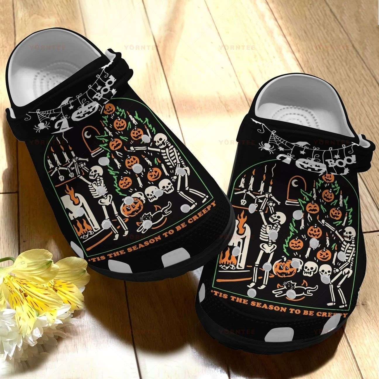 Crocs outfit - halloween tis the season to be creepy crocs crocband clogs - 1118 Crocs Outfit