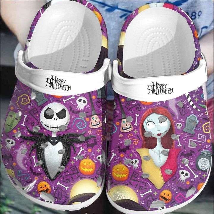 Crocs outfit - jack skellington and sally couples crocs crocband clogs shoes - 1296 Crocs Outfit