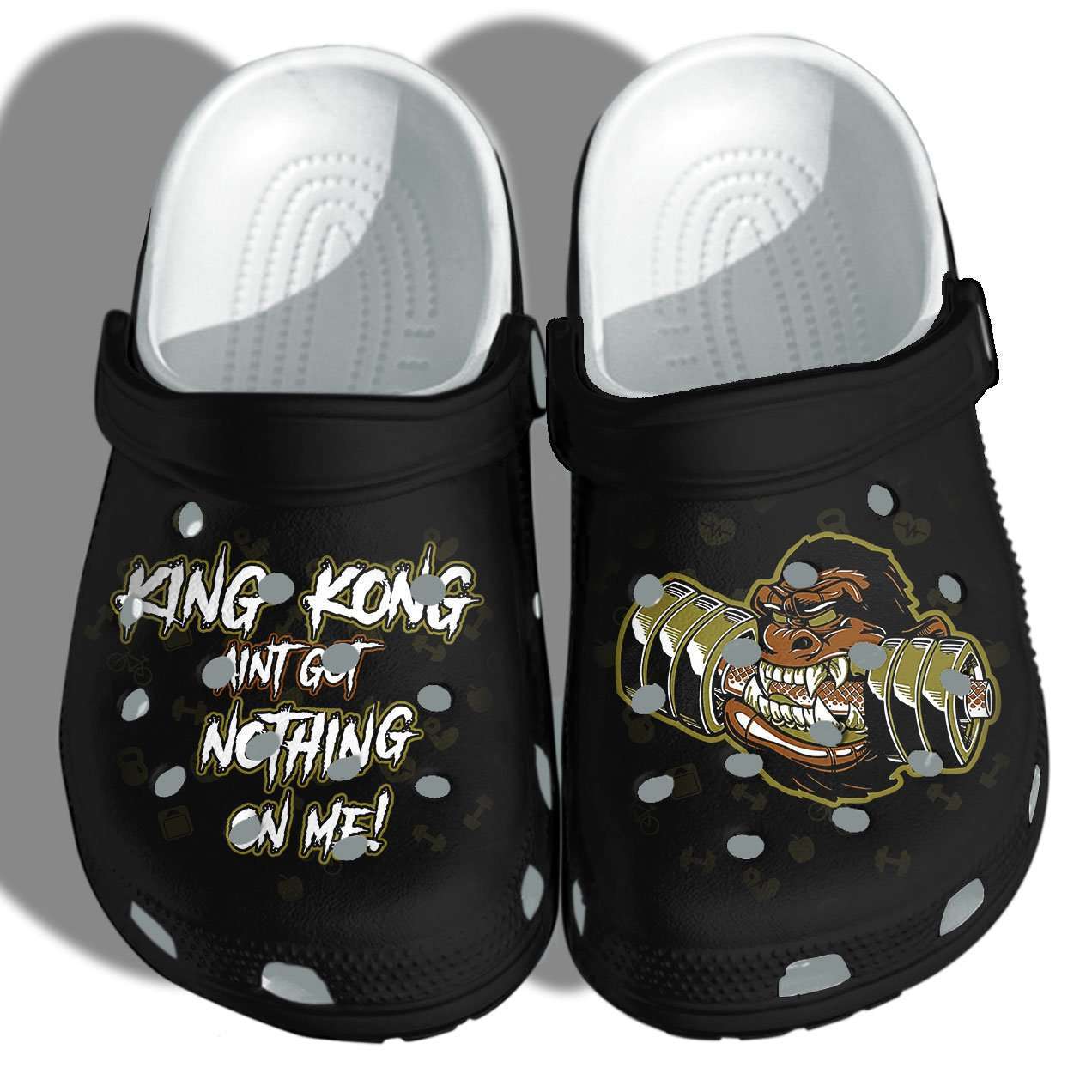 Crocs outfit - muscle gym king kong gymer lift crocs crocband clog shoes - 1488 Crocs Outfit