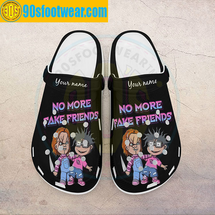 Crocs outfit - no more fake friends chucky crocs halloween custom classic clog - 1508 Crocs Outfit