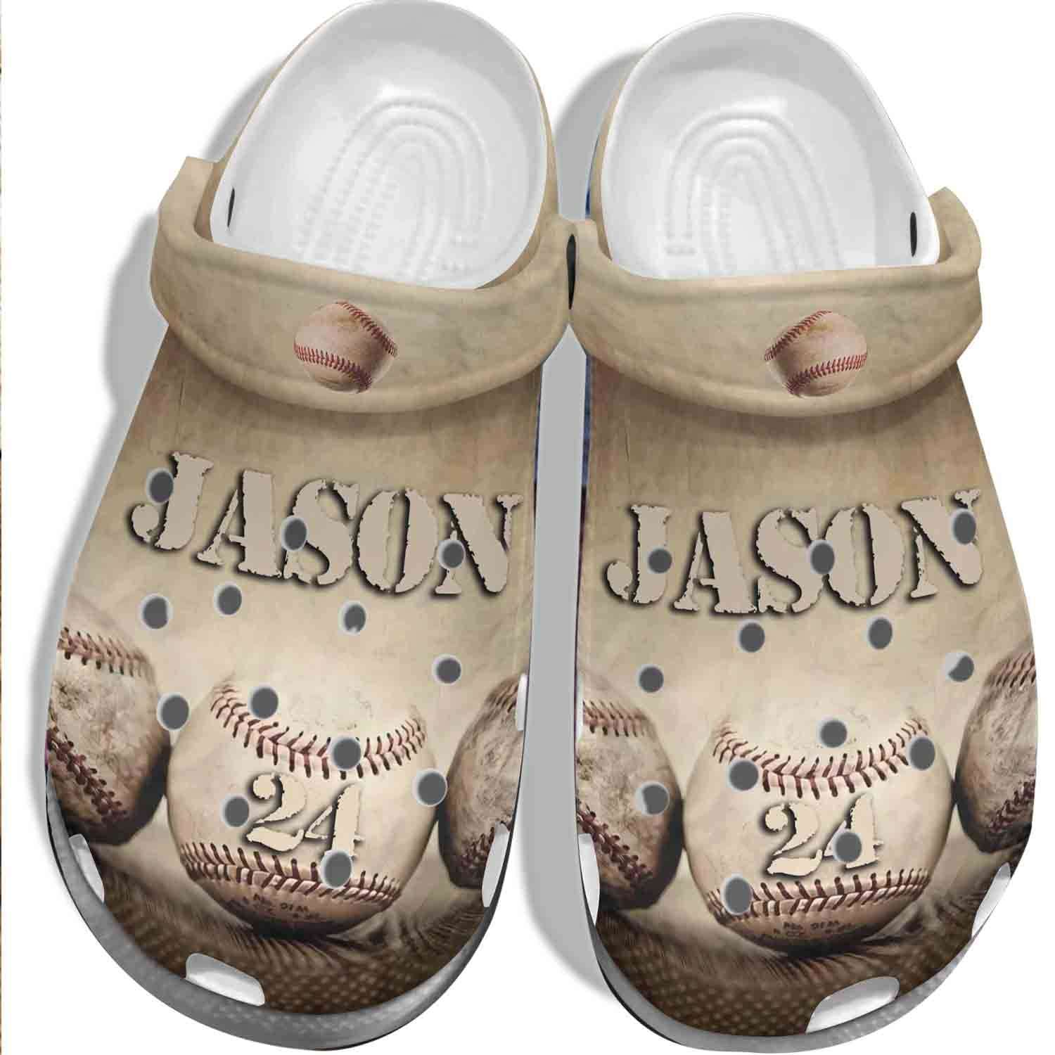 Crocs outfit - personalized baseball ball crocs crocband clogs - 1620 Crocs Outfit