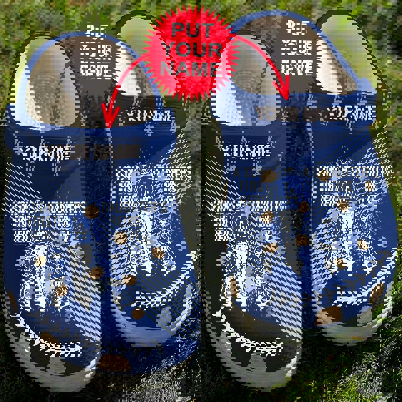 Crocs outfit - personalized crocs dad and son daughter mlb dooger la team crocs crocband clogs - 1662 Crocs Outfit