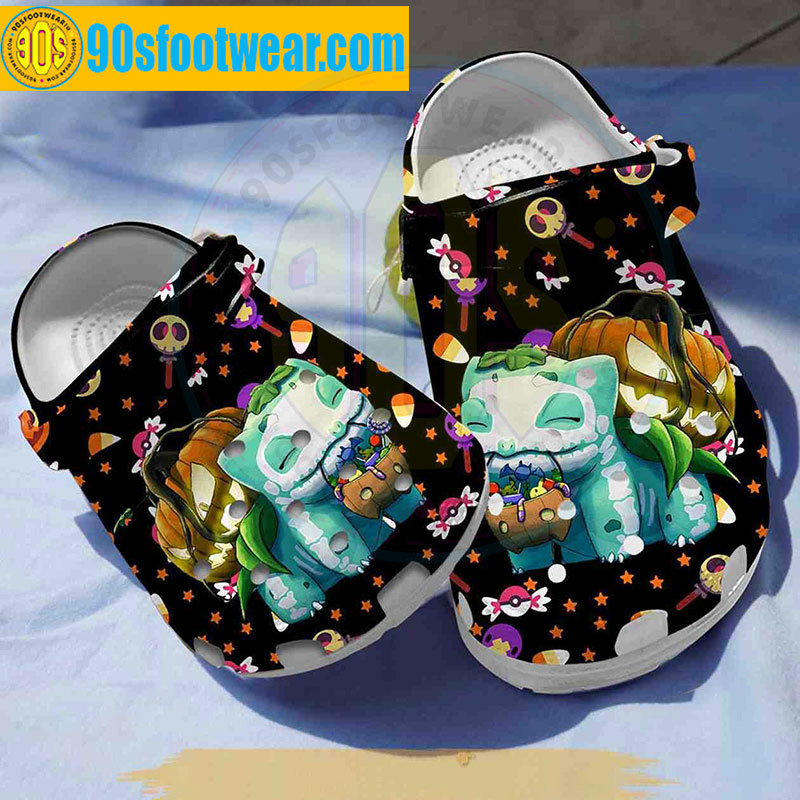 Crocs outfit - pokemon halloween crocs skeleton bulbasaur pokemon classic clogs - 1910 Crocs Outfit