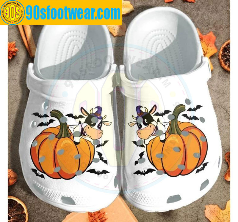 Crocs outfit - thanksgiving crocs cow witch farmers classic clogs - 2186 Crocs Outfit