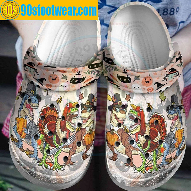 Crocs outfit - thanksgiving crocs halloween dinosaurs in turkey costume classic clogs - 2190 Crocs Outfit
