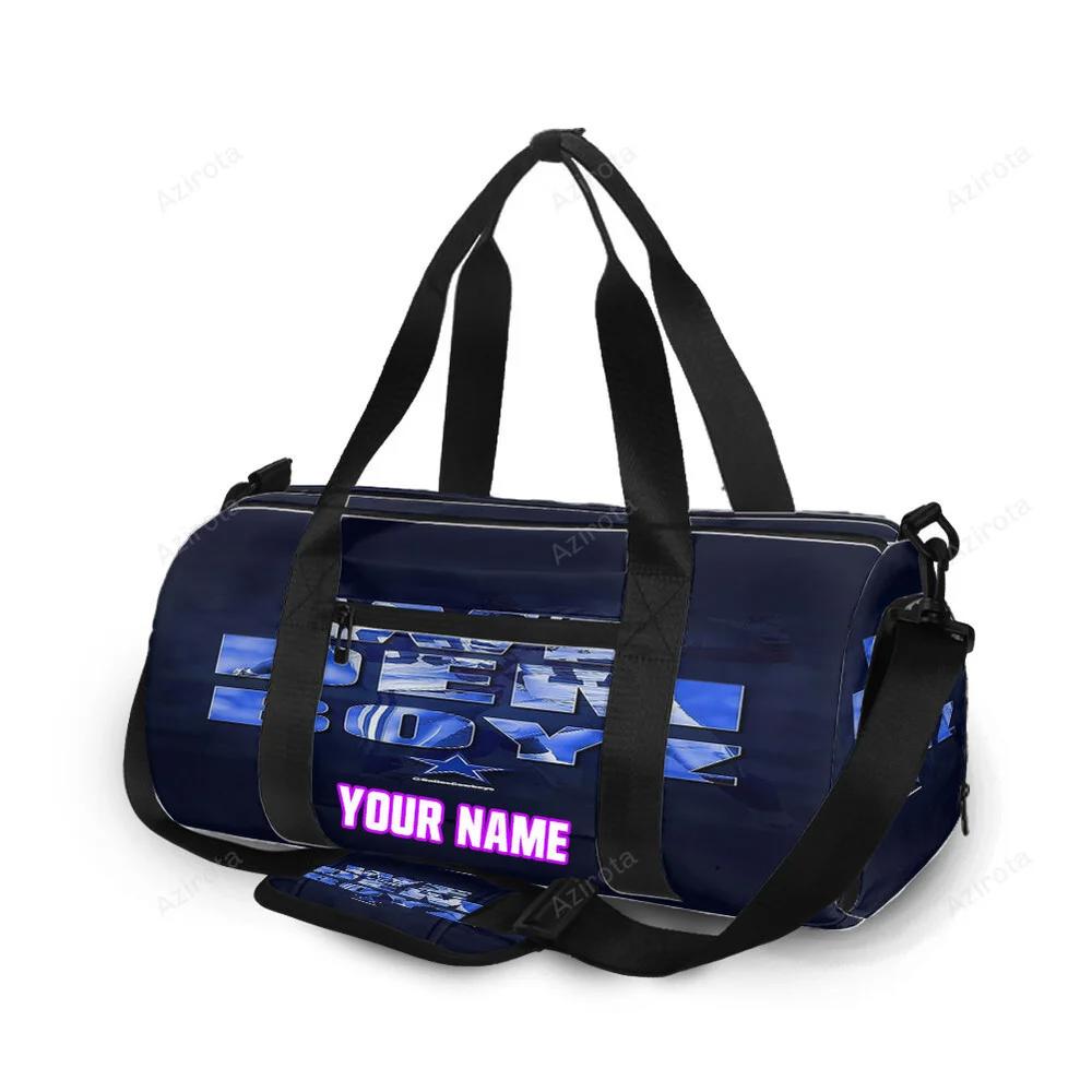 Dallas cowboys we dem boyz personalized name travel bag gym bag 262 Travel Bag