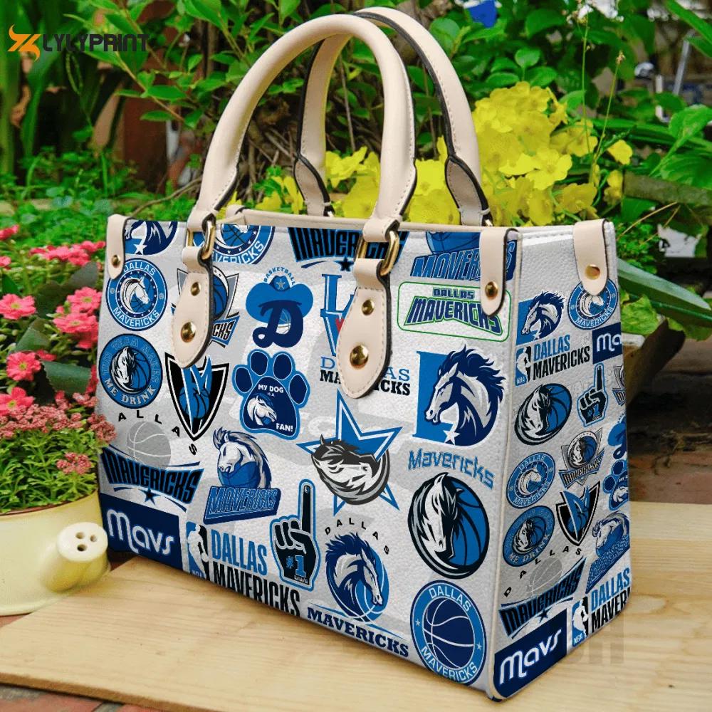 Dallas mavericks women s day gift: stylish leather hand bag gift for women’s day for fans – limited edition 3637 Women Leather Hand Bag