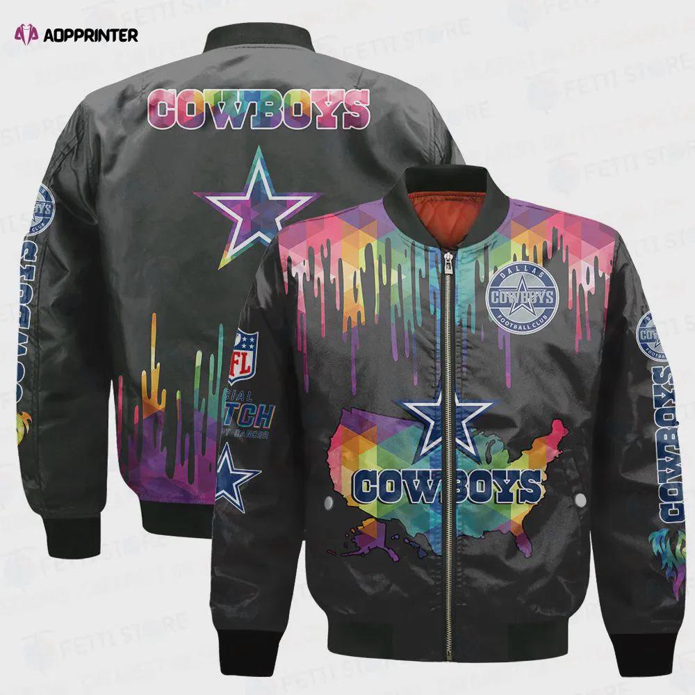 Denver broncos – national football league aop bomber jacket v3 Bomber Jacket