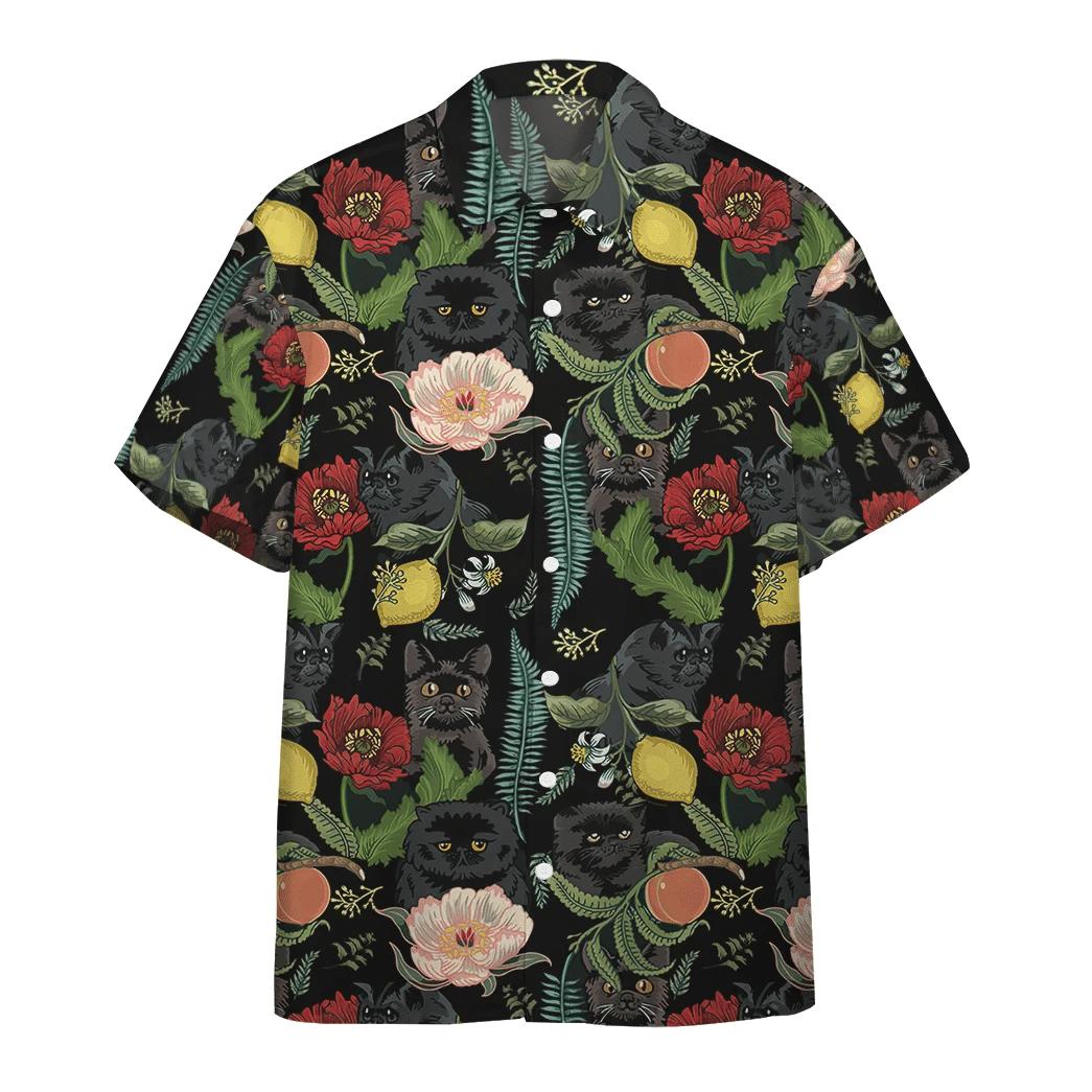 Do you see black cats custom hawaii shirt Hawaii Shirt Shorts & Flip Flops