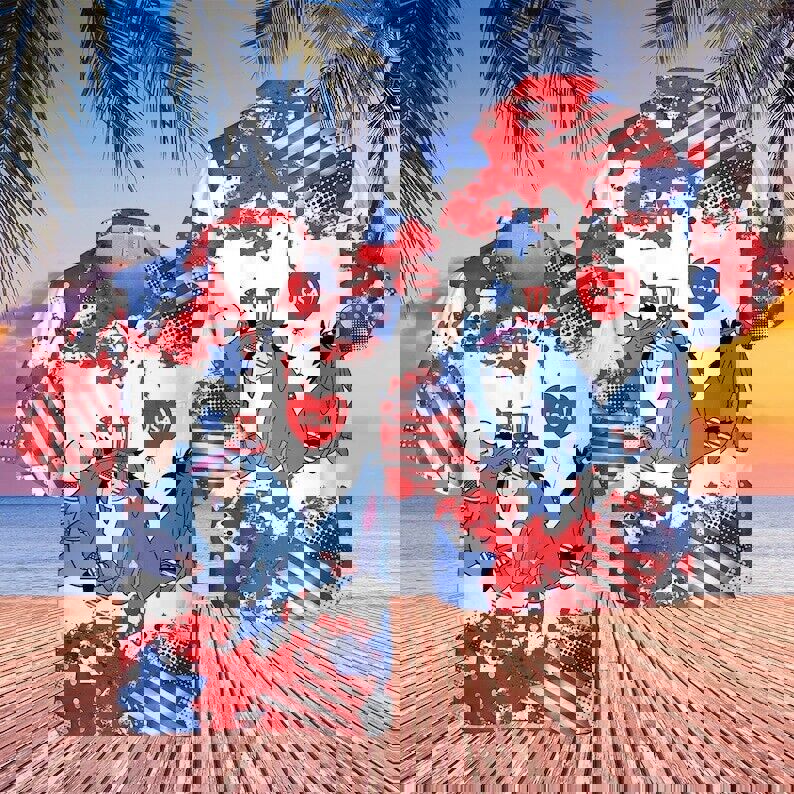 Eeyore hawaian shirts 2 Hawaii Shirt Shorts & Flip Flops