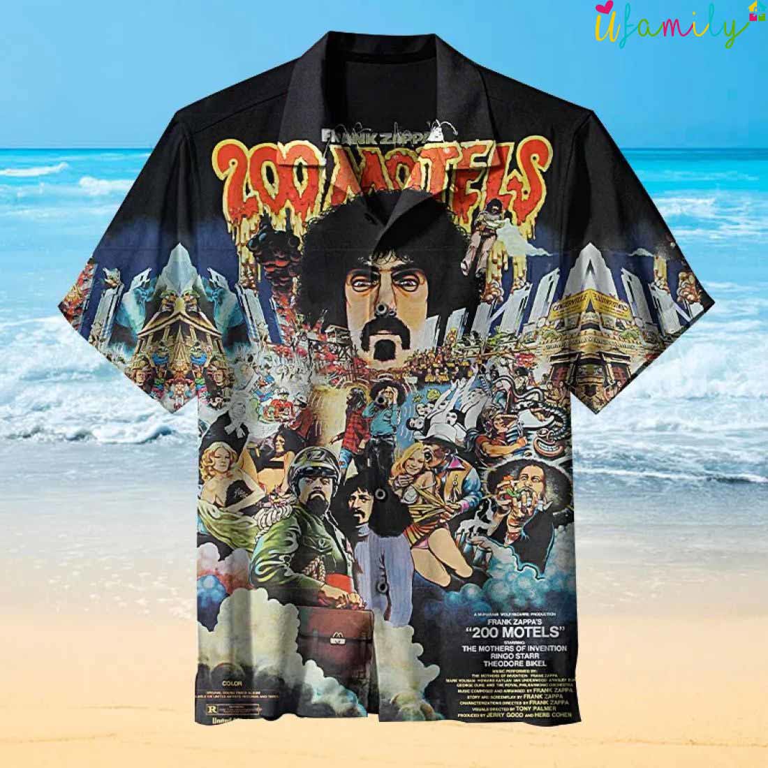 Frank zappa hawaiian shirt 1 Hawaii Shirt Shorts & Flip Flops