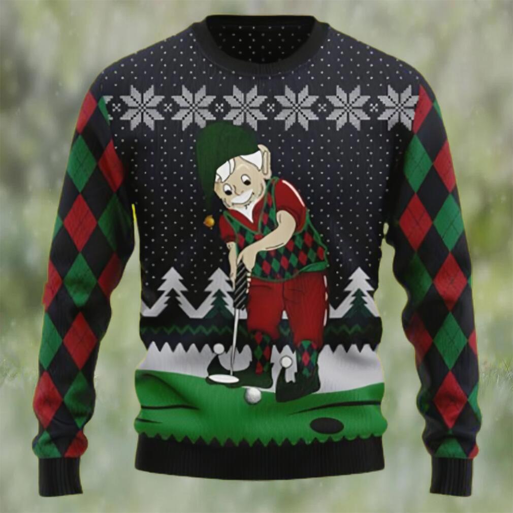 Funny golf lover ugly christmas sweater Christmas Ugly Sweater