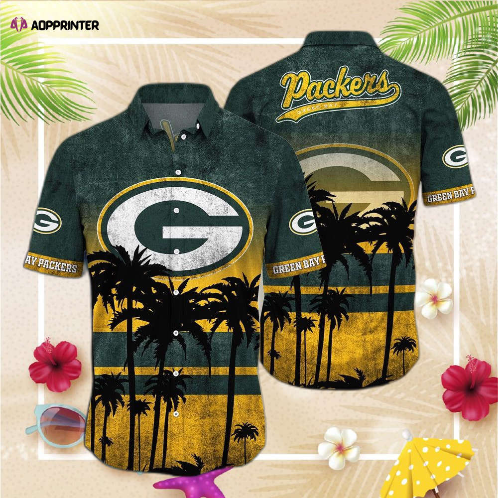Green bay packers nfl-hawaii shirt short style hot trending summer Hawaii Shirt