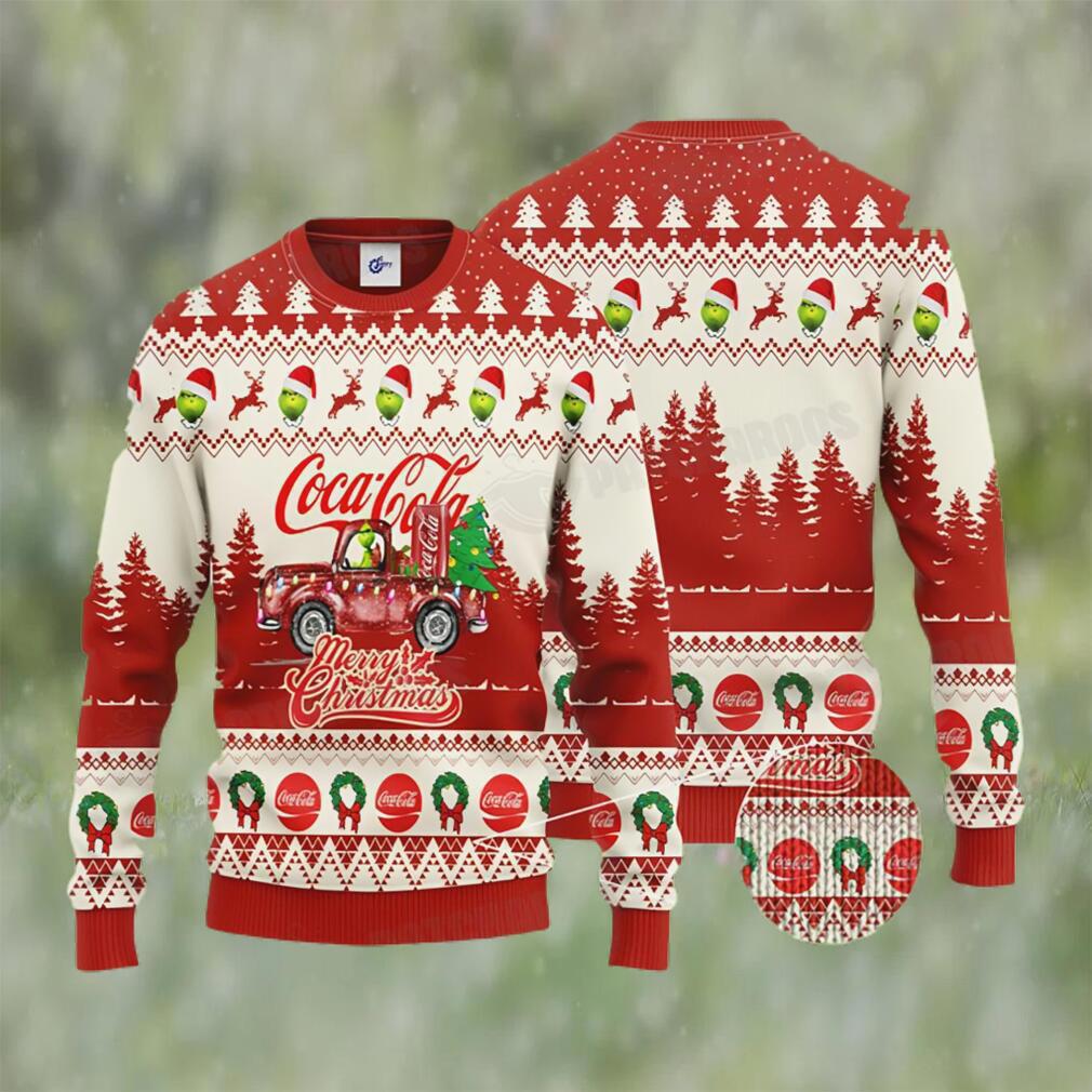 Grinch coca cola merry christmas ugly christmas sweater funny gift Christmas Ugly Sweater