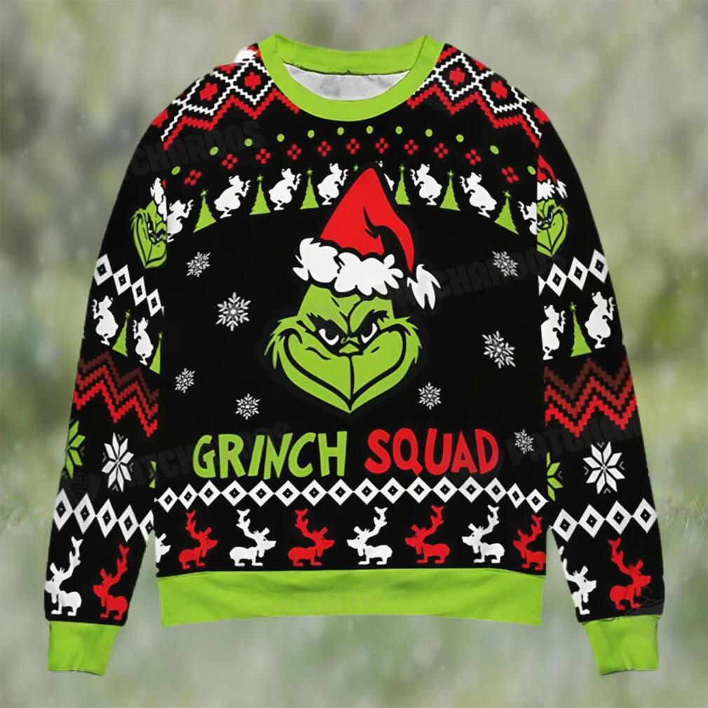 Grinch squad ugly christmas sweater xmas gift Christmas Ugly Sweater