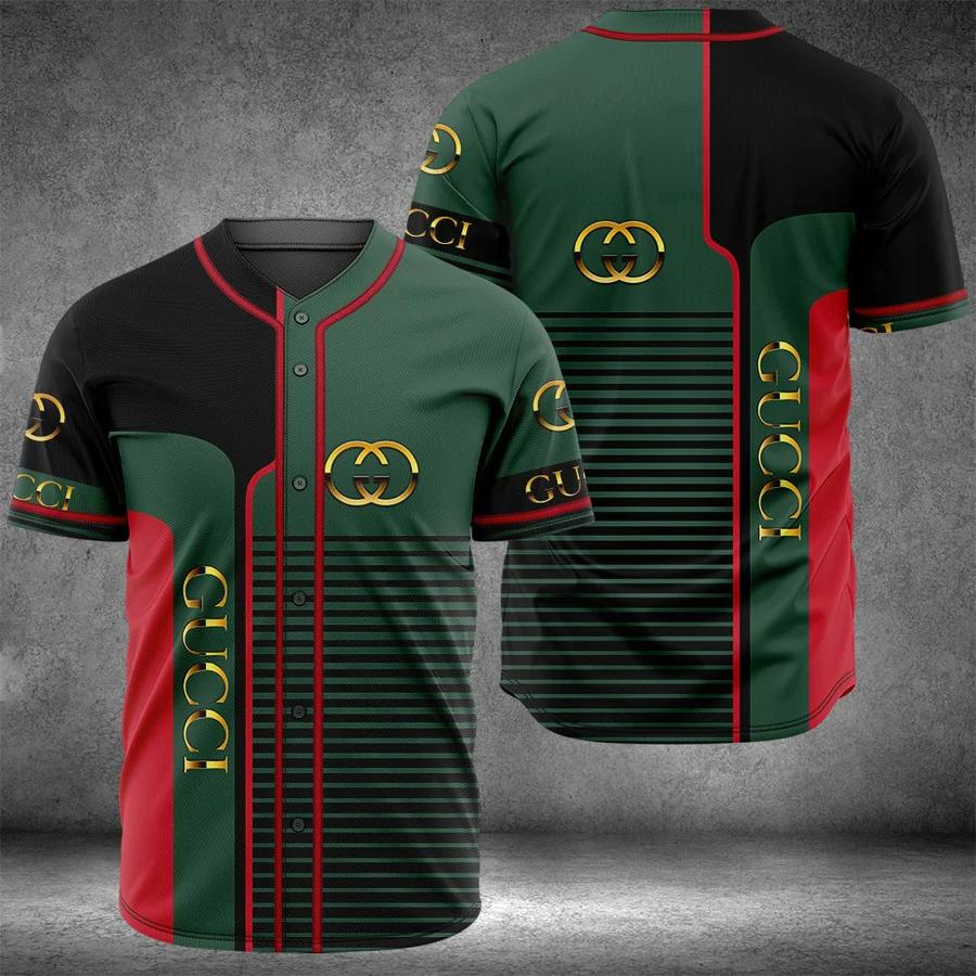 Gucci baseball jersey shirt luxury clothing clothes sport for men women hot 2023 Baseball Jersey Shirt