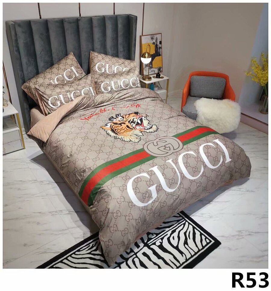 Gucci bedding sets model 10 luxury brand bedding set duvet cover  home decoration Bedding Sets
