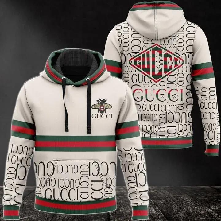 Gucci bee unisex hoodie for men women luxury brand clothing clothes outfit Hoodie 3D